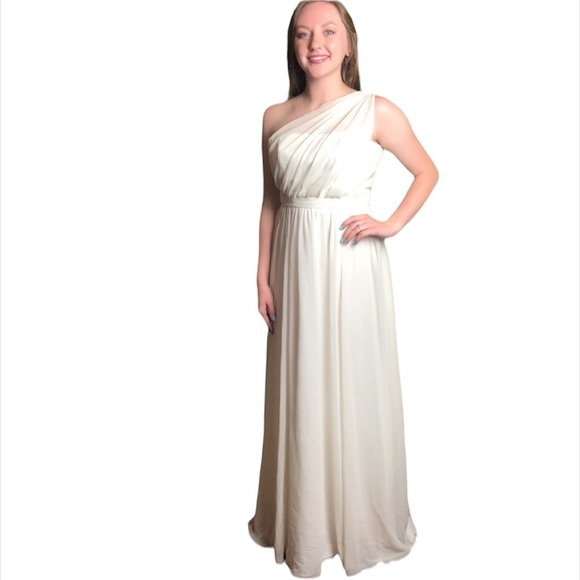 Alfred Angelo Dresses & Skirts - Alfred Angelo, toga style chiffon dress